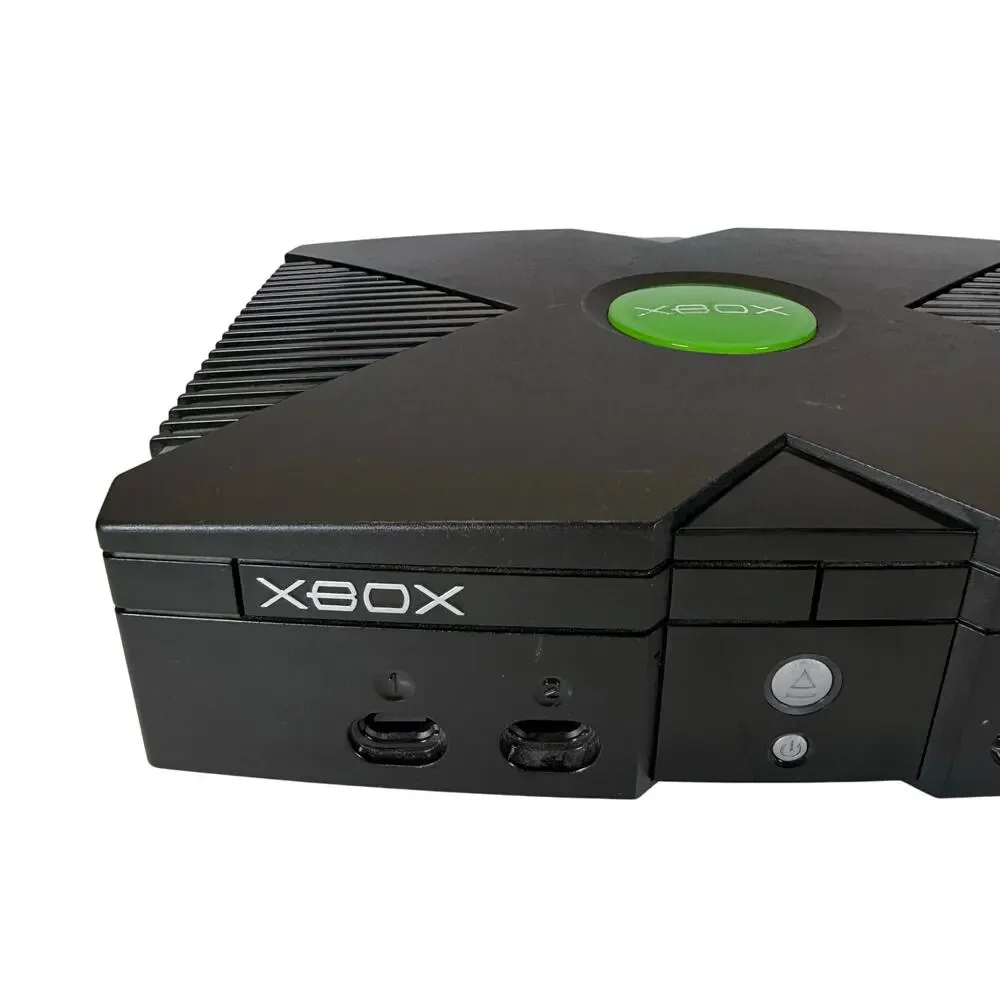 Microsoft Original Xbox For Parts And Repair, Power On, Disc Driver Stuck
